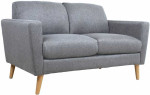 Sofa KAILI 2-seater, pilkas