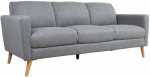 Sofa KAILI 3-seater, pilkas