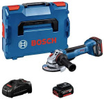 Bosch GWS 18V-10 P 2x5.0Ah, GAL 1880, LB