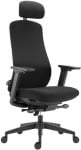 ANTARES Office chair FARRELL, full upholstered chair, juodas