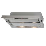 Gartraukis CATA | Hood | TF 5260 X | Telescopic | Energy efficiency class D | Plotis 60 cm | 325 m³/h | Slider control | LED | Inox