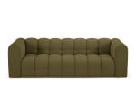 Sofa Micadoni Mellow, 247x106x75 cm, žalia