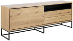 Sideboard DALARNA 198x45xH76cm, oak