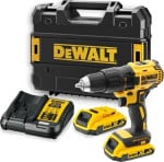 Akumuliatorinis suktuvas-gręžtuvas DeWalt DCD777D2T-QW, 18 V