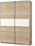 LIMA S1, color: sonoma oak / baltas