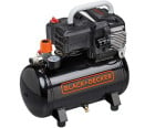 Black & Decker Juodas & Decker Juodas&DECKER Kompresorius BEZOLEJOWA 12L 1.5KM 8BAR