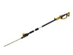 DEWALT akumuliatorinės gyvatvorių žirklės ilgu kotu DCMPH566P1 18V 55cm 1x5,0Ah