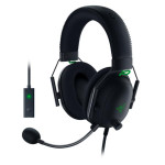 Esports THX Spatial Audio Žaidimų Ausinės Razer BlackShark V2 + USB garso plokštė, Juodos