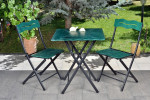 Kalune Design Sodo stalo ir kėdžių rinkinys (3 vienetai) Bistro Set 6