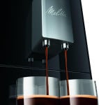 MELITTA automatinis kavos aparatas E950-101 solo, juoda-sidabro spalva