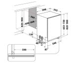 Indų plovimo mašina Indesit D2IHL326 60 cm