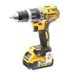 DeWalt Akumuliatorinis suktuvas/gręžtuvas DCD797P2B 18V 5.0 Ah, bešepetėlinis, bluetooth