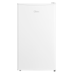 Midea Šaldytuvas | MDRD125FGE01 | Energy efficiency class E | Free standing | Larder | Height 84.5 cm | Šaldytuvas net capacity 68 L | Šaldiklis net capacity 12 L | 41 dB | Baltas