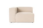 Sofa Asir Lora L1, smėlio spalvos