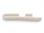 Modulinė sofa Micadoni Miley, balta