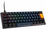 Ducky One 3 Pro Mini Nazca Line Klaviatūra žaidimams, mechanisch, 8.000 Hz, Hot Swap, RGB - Cherry MX2A Mėlyna, ISO (DE)