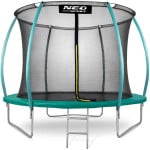 Profiliuotas sodo batutas 8 pėdų / 252 cm su vidiniu Neo-Sport tinkleliu