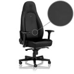 Žaidimų kėdė Noblechairs ICON Juodas Edition Vinyl / PU hybrid leather Gaming Chair, Juoda