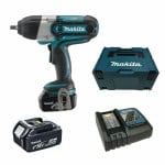 Akumuliatorinis smūginis suktuvas Makita DTW450RTJ 1/2", 18V