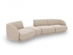 Modulinė sofa Micadoni Miley, smėlio spalvos