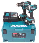 Įrankių rinkinys Makita DLX2127MJ (DDF482+DTD152); 18 V; 2x4,0 Ah akum.