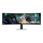 Monitorius Samsung LS49DG910SUXEN Odyssey G9 G91SD | 49 " | OLED | 32:9 | 144 Hz | 0.03 ms | 5120 x 1440 pikselių | 250 cd/m² | HDMI jungtys quantity 1 | Sidabrinis