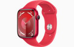 Apple Watch Series 9 GPS 45mm (PRODUCT)RED Aluminium Case with (PRODUCT)RED Sport Band - M/L - MRXK3ET/A