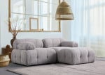 Sofa Petite 2, pilka