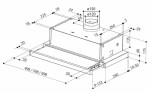 Įmontuojamas gartraukis Faber Flexa NG AM/XA60 315.0635.104