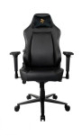 Žaidimų kėdė Arozzi Primo Pu Gaming Chair, Juoda su auksiniu logo