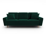 Sofa-lova Micadoni Moghan, 235x100x88 cm, žalia