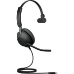 Ausinės JABRA EVOLVE2 40 SE USB-C MS/MONO