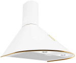 Chimney Hood Akpo WK-4 Dandys GOLD 60 cm 450 m3/h, Baltas