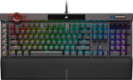 CORSAIR K100 RGB Optical Mechaninė klaviatūra žaidimams RGB LED pašvietimas CORSAIR OPX RAPIDFIRE Juodas PBT Keycaps