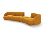 Modulinė sofa Micadoni Miley, geltona