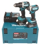 Įrankių rinkinys Makita DLX2189TJ (DDF484+DTD153); 18 V; 2x5,0 Ah akum.