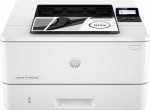 Laserjet Pro Hp 4002Dwe Spausdintuvas, Juodas And Baltas,