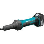 MAKITA TISIUS ŠLIFULĖLIS 18V‐2 x 5,0Ah ličio jonų korpusas MAKPAC DGD800RTJ