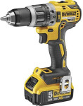 DEWALT smūginis gręžtuvas suktuvas DCD796P2, 70Nm, 2x5.0Ah