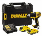 Akumuliatorinis suktuvas-gręžtuvas DeWalt DCD708D2T-QW 18V, 2 Ah