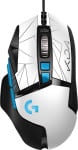 Logitech G502, balta