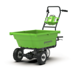 Greenworks 40V g40gc Savaeigis sodo karutis (be akumuliatoriaus)