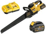 Akumuliatorinis tandeminis pjūklas DeWalt DCS398T2