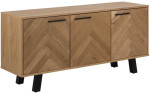 Sideboard BRIGHTON 150x40xH71cm, oak