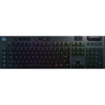 Klaviatūra Logitech G915 LIGHTSPEED belaidė RGB MEC KB/GL TACTILE CARBON - PTG MEDITER