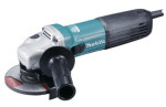 Makita GA5040RF01 Kampinis šlifuoklis, 1100 W, 125 mm, SJS², antivibracinė šoninė rankena, super flanšas, AVT,ANTI RESTART FUNCTION