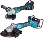 MAKITA Rinkinys COMBO 18V DGA506 + DGA900 3x5,0Ah KREPŠYS DLX2245PT1