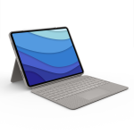 Klaviatūra Logitech COMBO TOUCH F.IPADPRO12.9-INCH/5TH GEN. - SAND - CH - CENTRAL