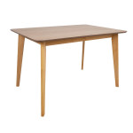 Dining table ROXBY, 120x80xH76cm, oak