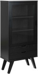 Ekranas cabinet A-LINE 72x36xH145cm, juodas